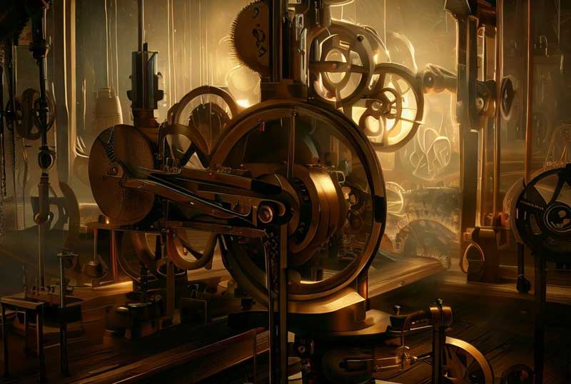 An Old Perpetual Motion Generator 